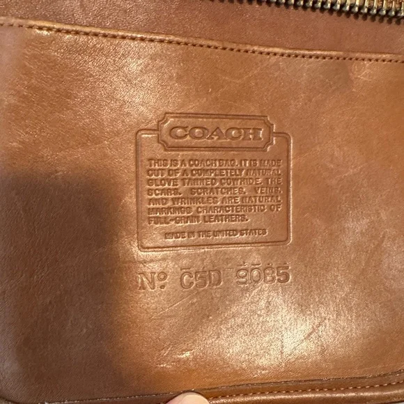 Vintage Coach Duffle Sac 9085 British Tan - Picture 11 of 14